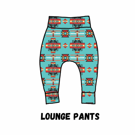 Turquoise Lounge Pants